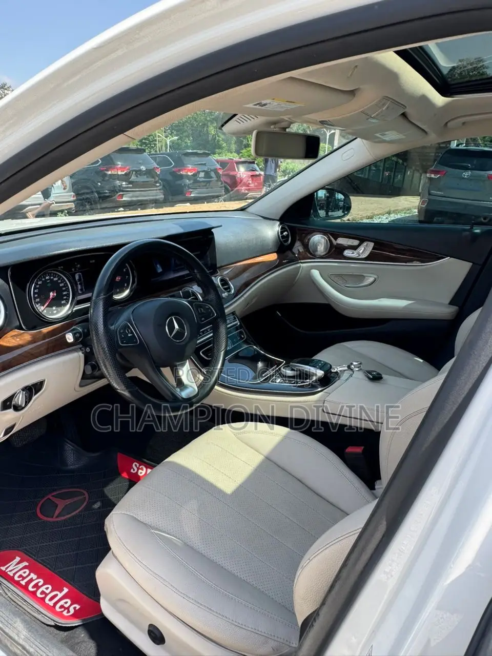 Mercedes-Benz E300 2017 White