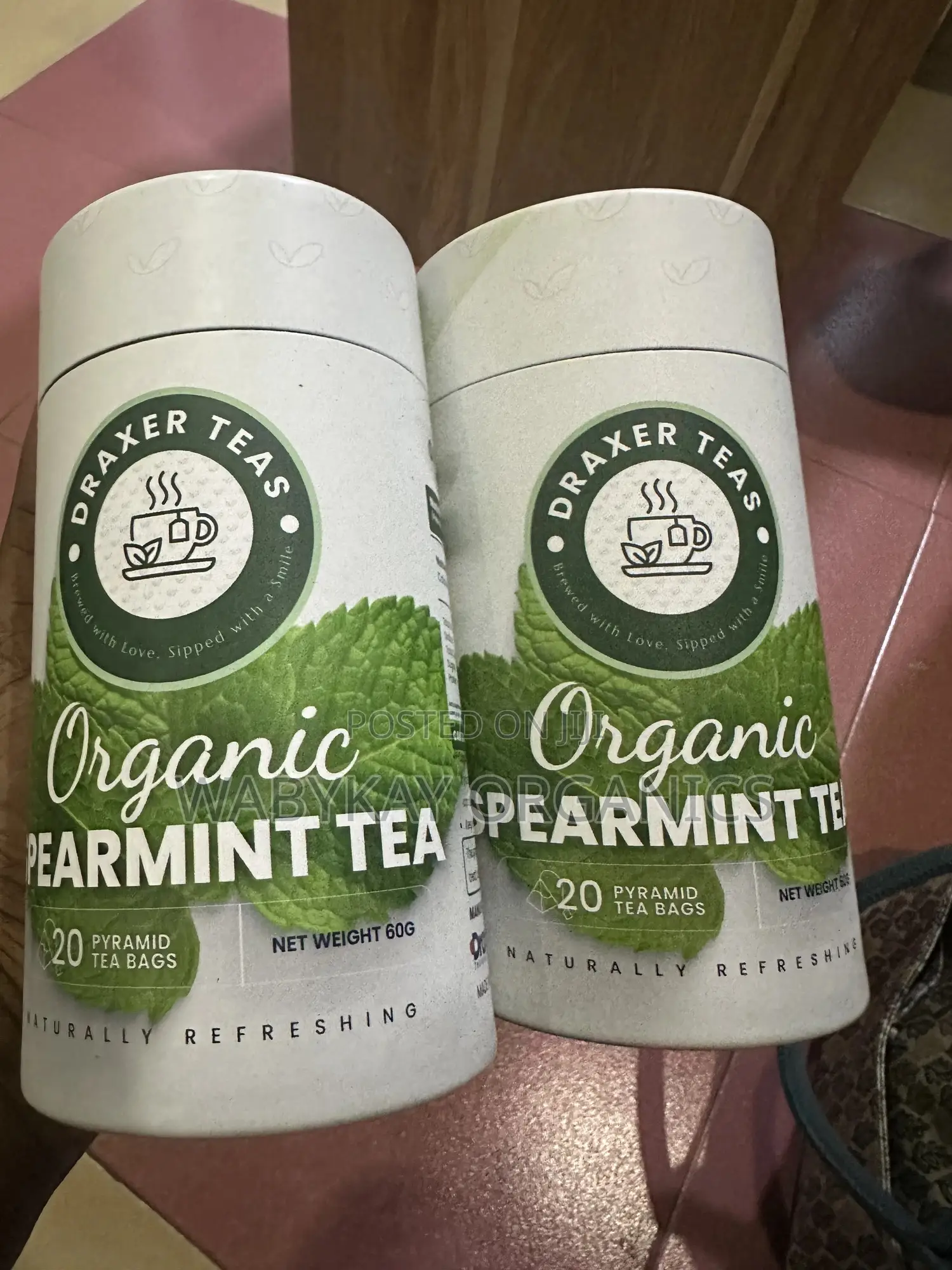 100% Organic Spearmint Tea