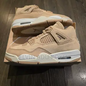 Nike Jordan 4 Retro ‘ Beige Cozy Girl ‘ Sneakers