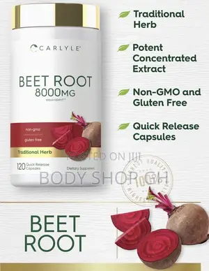 Extra Strength Beetroot Supplement - Natural Nitric Oxide Booster