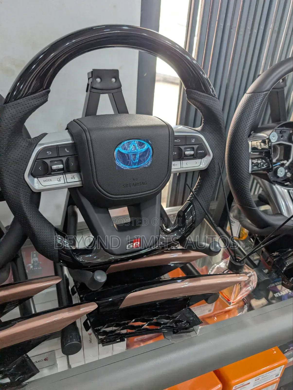Toyota Land Cruiser Prado, Tundra, Sequoia Gr Sport Steering Wheel
