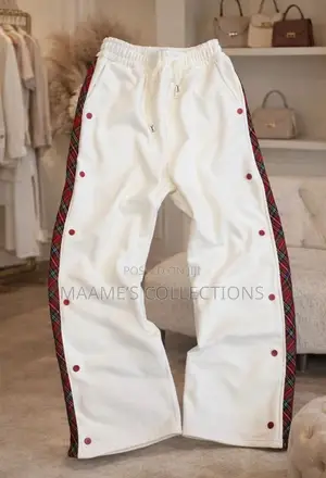 Men’S Wide-Leg Cargo Pants/ Sweatpants/ Joggers