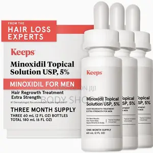 Keeps Extra Strength Minoxidil 5% for Men - Kirkland Minoxidil