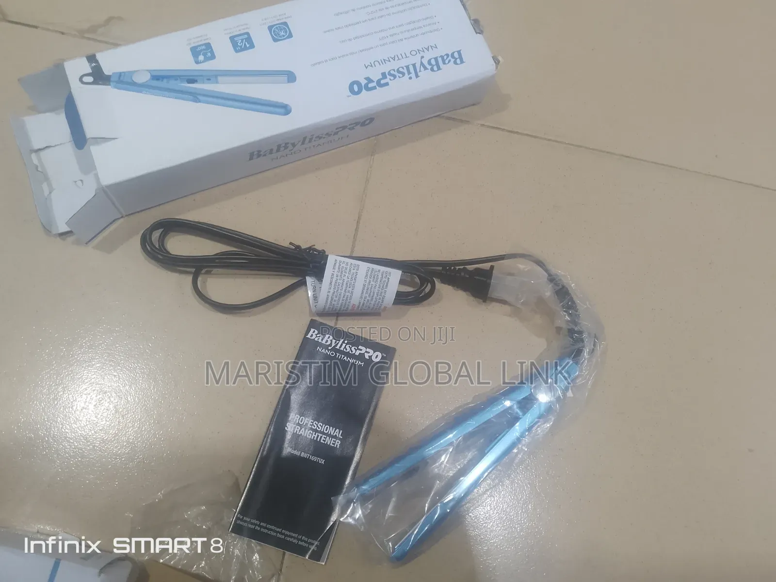 Mini Babylisspro Hair Straightener (1⁄2" 13mm)