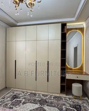 Wardrobe With a Dressing Mirror