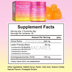 One Btanicl Women's Probiotics and Slippery Elm Gummies