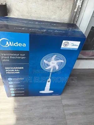 Say Goodbye to Heat With This Long-Lasting Rechargeable Fan From Midea