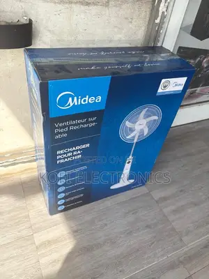 Cool Anywhere, Anytime Portable Midea Rechargeable Fan