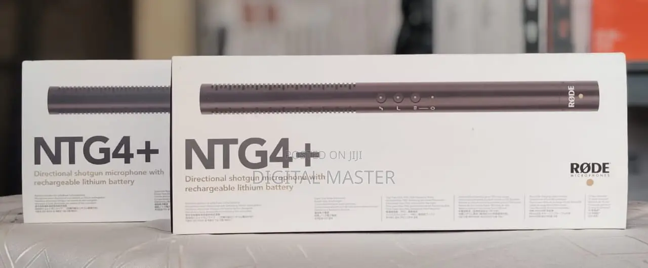 Rode Ntg4+ Shotgun Microphone