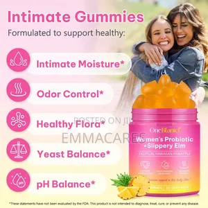 One Btanicl Women's Probiotics and Slippery Elm Gummies
