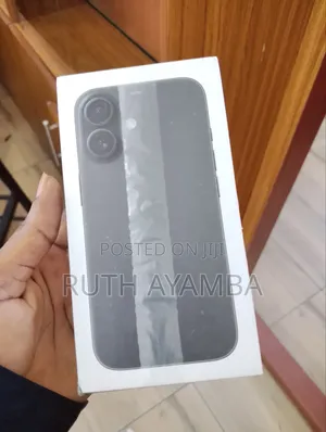 New Apple iPhone 16 256 GB Black