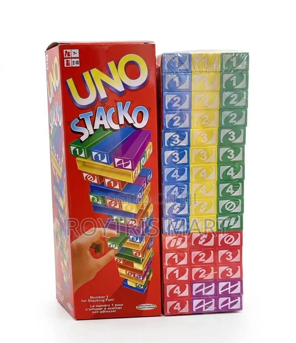 Jenga Uno Stacko