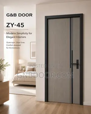 GNB New Interior Door American Door Come With Frame and Lock