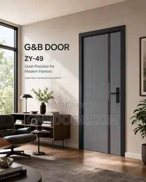 GNB New Interior Door American Door Come With Frame and Lock