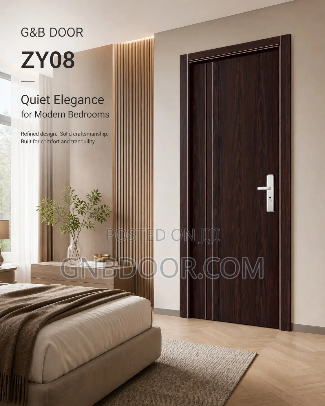 Interior Door American Door Metal Coated Wooden Door