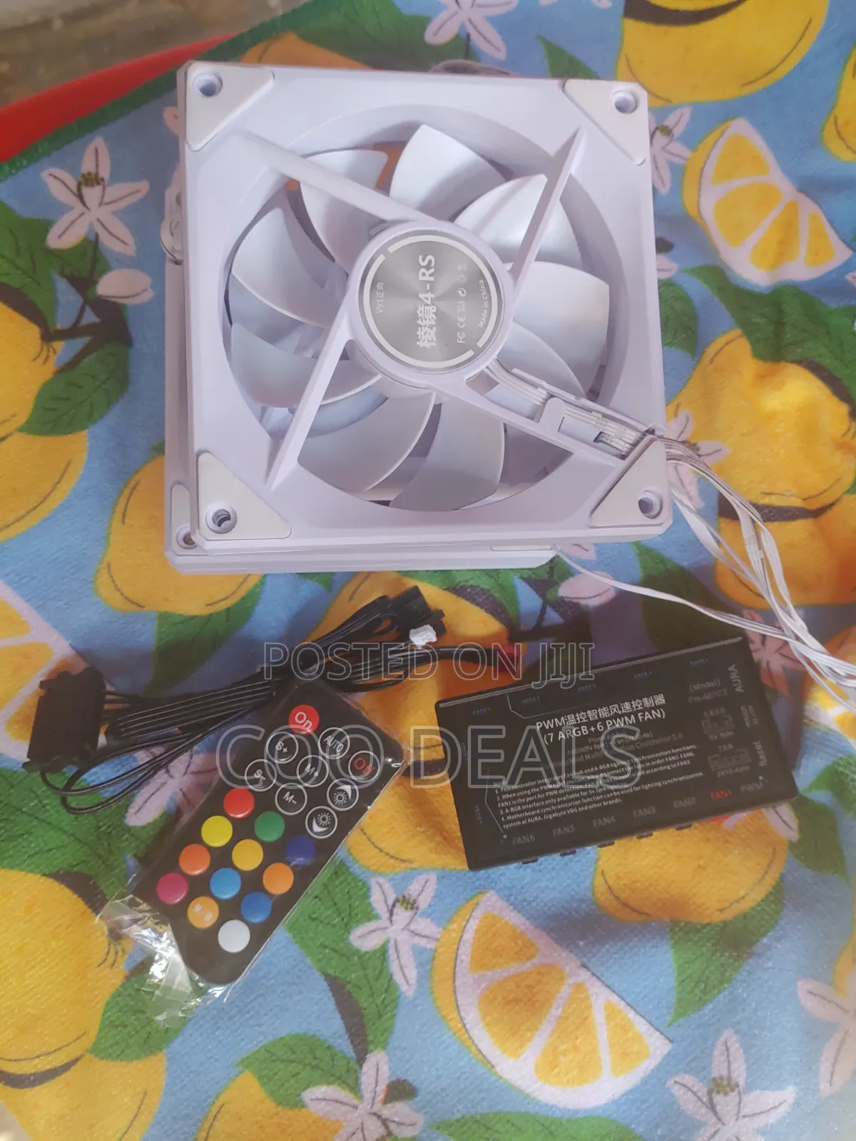 RGB Pc Fans. 3 Packs + Remote Argb Hub 6th Gen Prismatic Edge Mirror