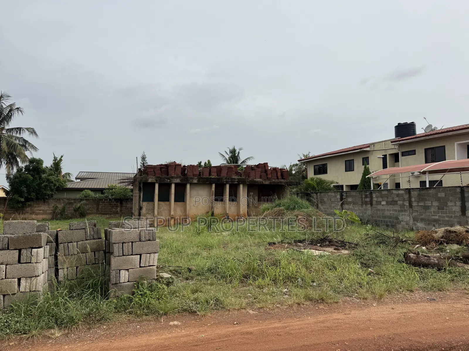 100/100ft Plot of Land for Sale at Adenta Victory Presby