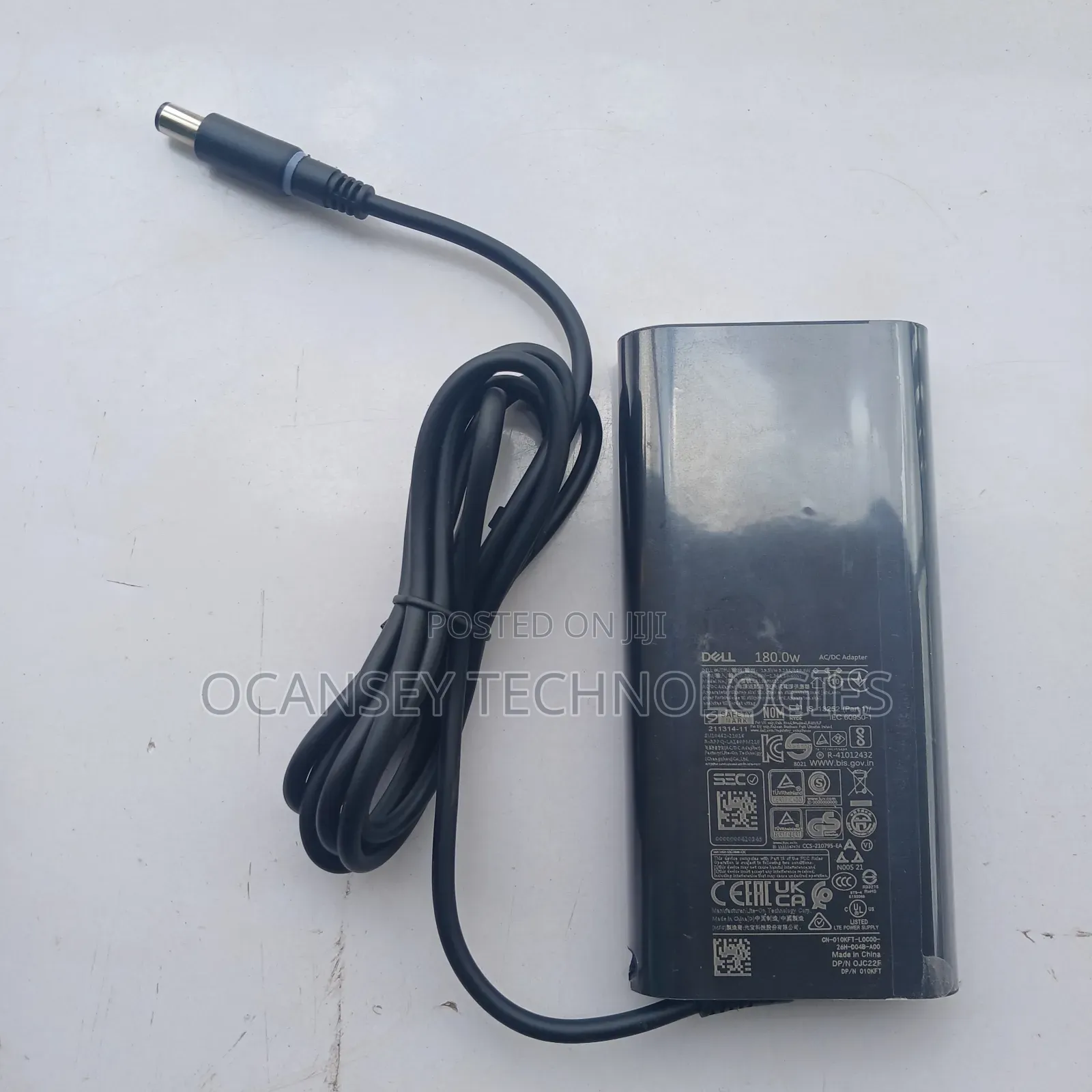 Original Dell 180w Big Pin Oval Charger