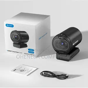 Webcam Emeet S600-Sony Sensor, Auto Focus and Noise Reduction Mic