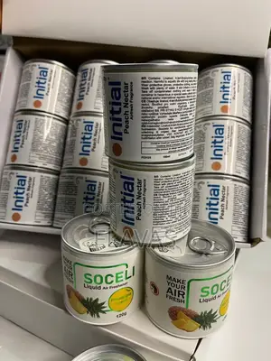 Initial Peach Can
