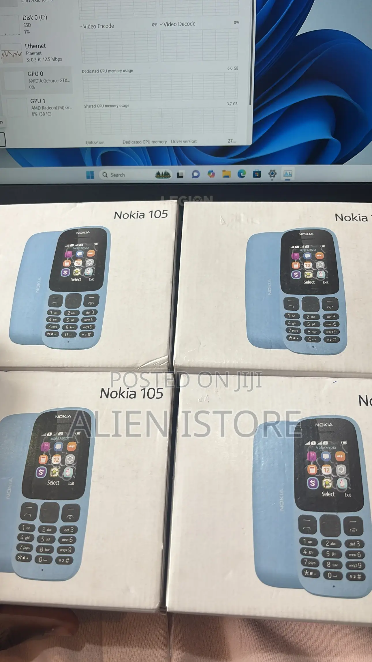 New Nokia 105 Blue