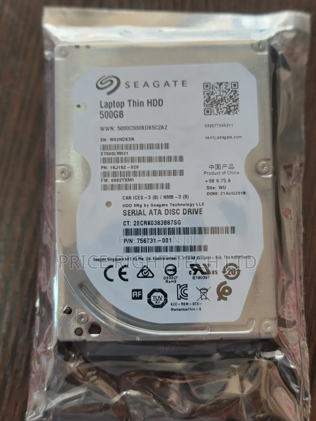 Brand New 500gb Laptop Sata Hard Drive