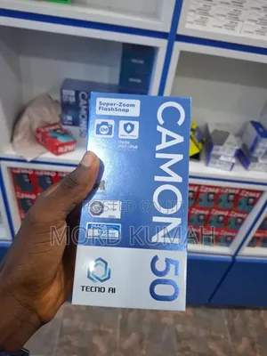 New Tecno Camon 50 256 GB Silver