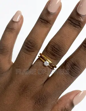 Slim Wedding Set /Engagement Rings