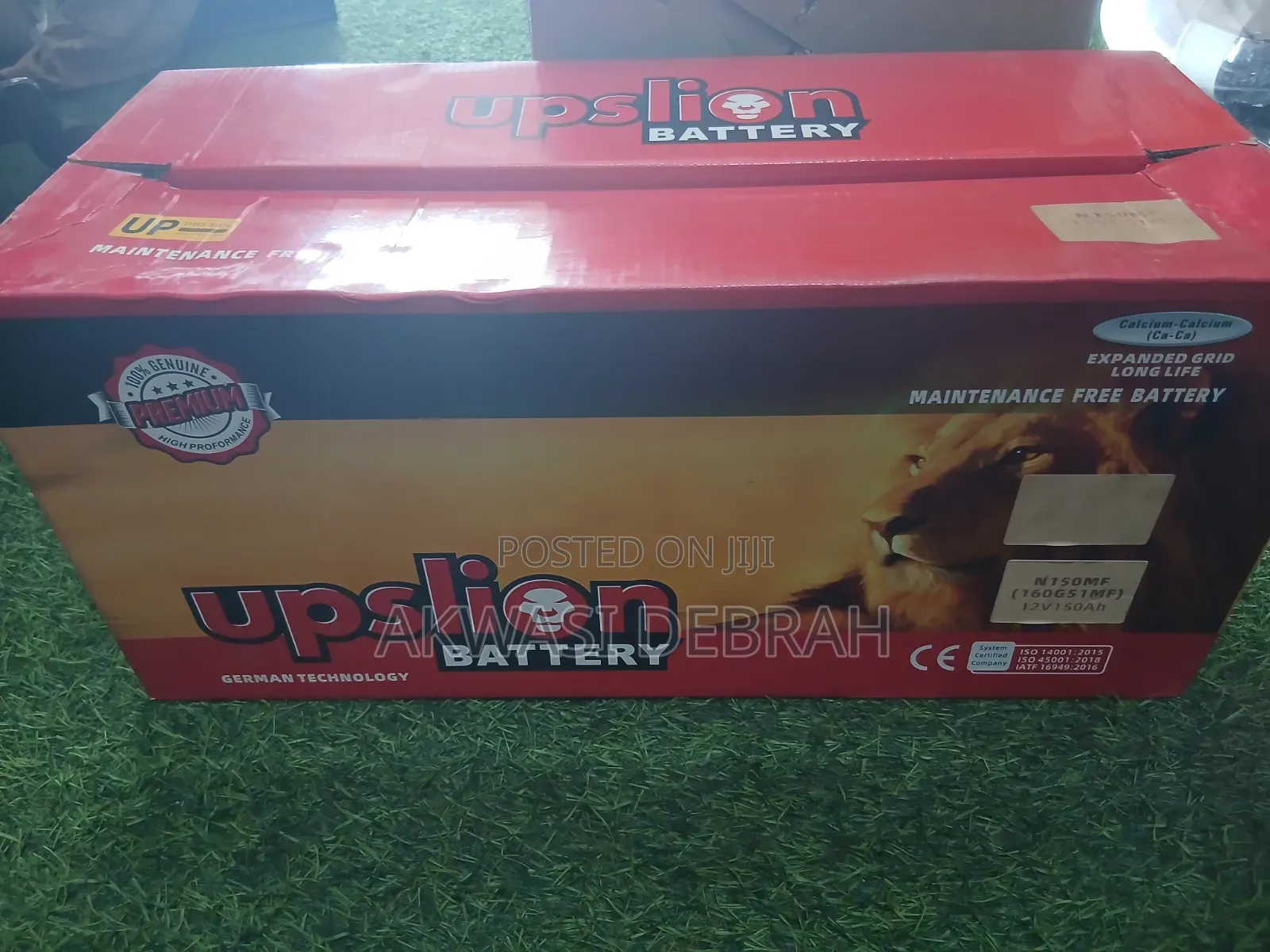 Original Upslion 21 Plate 12v 150ah