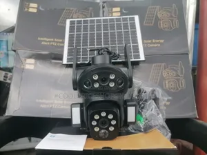 2 Lens Solar Powered Sim Card Smart Ai Cameras