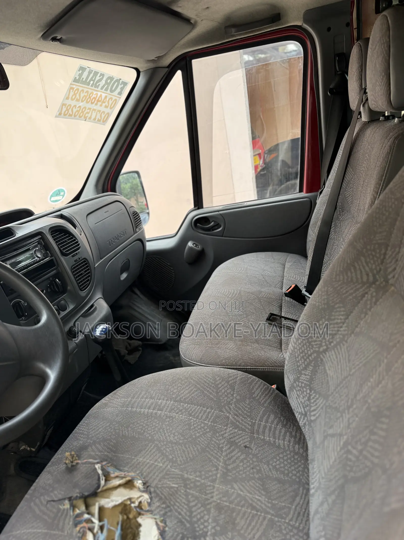 Ford Transit 2008 Red