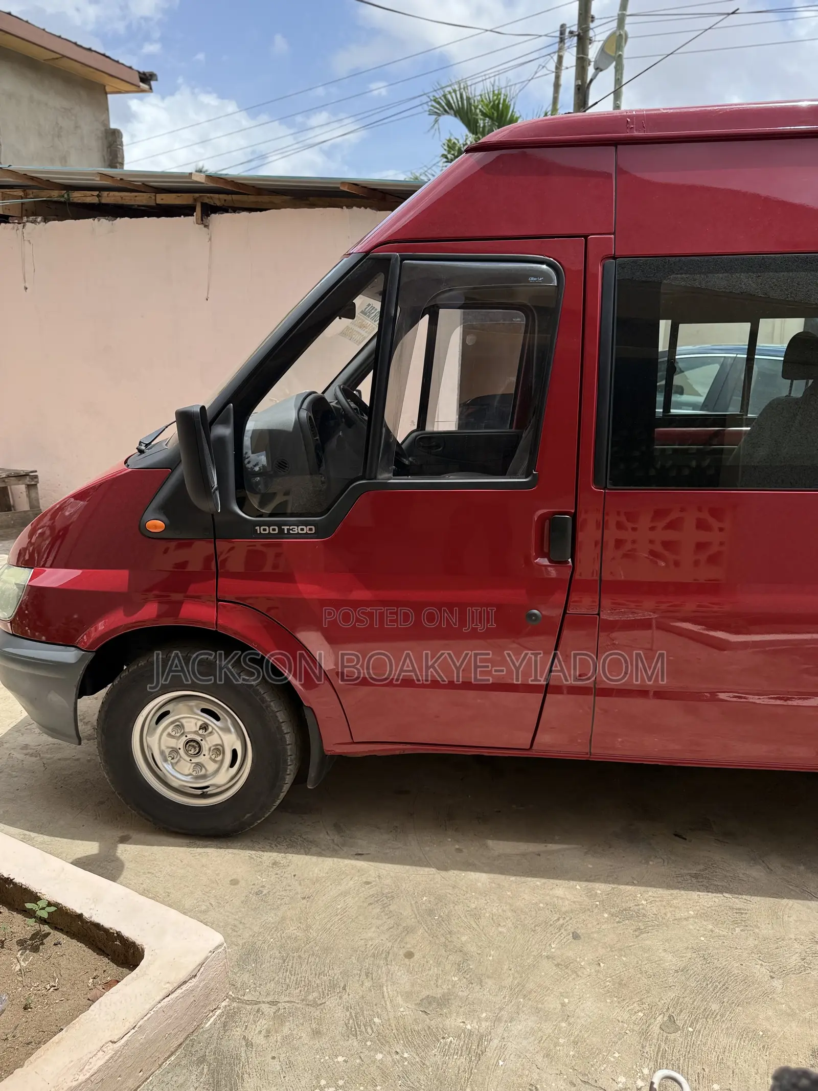 Ford Transit 2008 Red