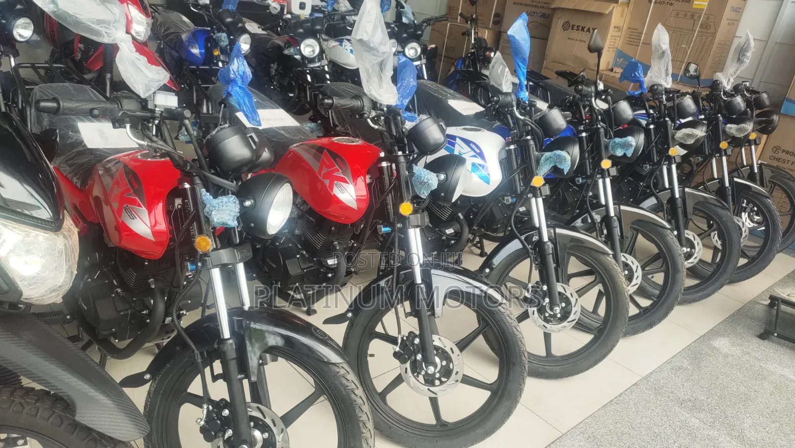 New Keeway RK 125 2025 Blue