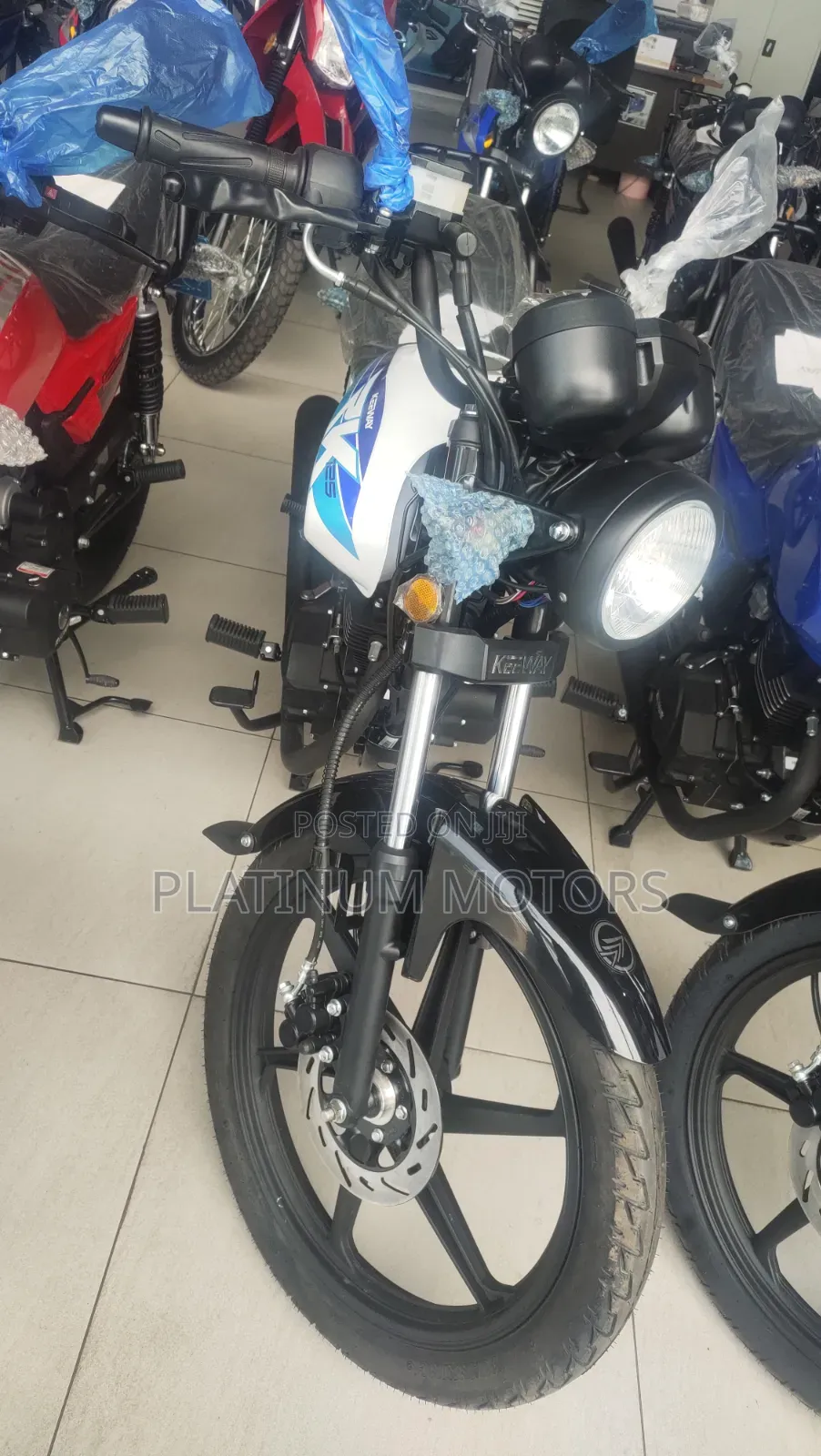 New Keeway RK 125 2025 Blue