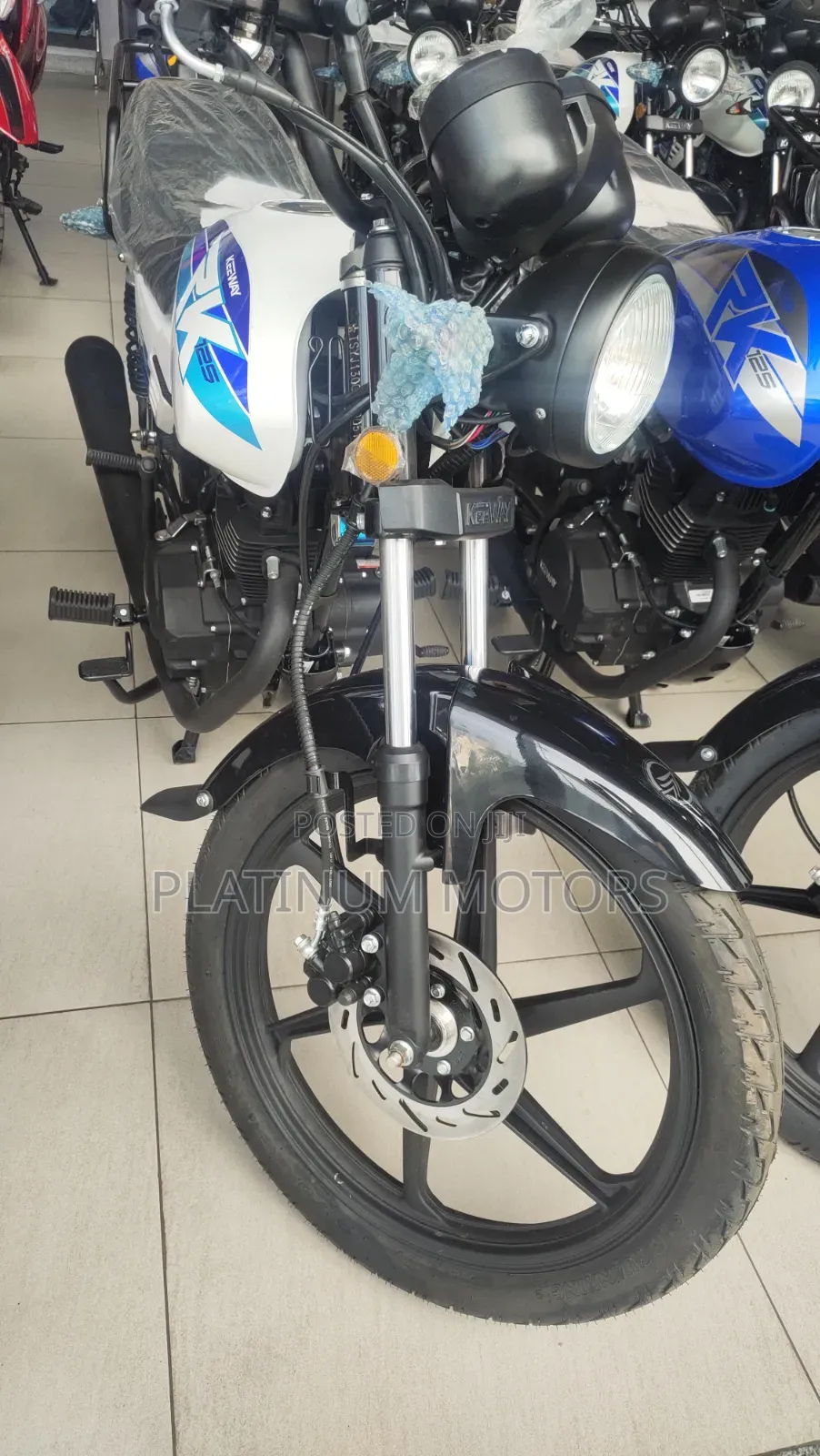 New Keeway RK 125 2025 Blue