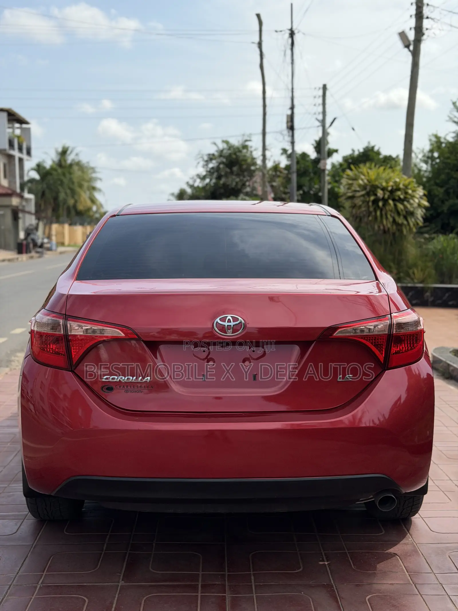 Toyota Corolla LE 4dr Sedan (1.8L 4cyl CVT) 2017 Red