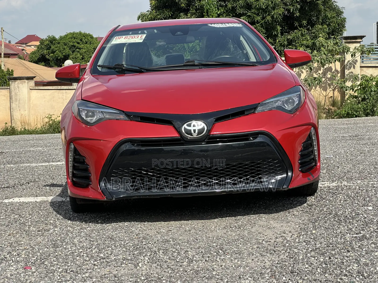 Toyota Corolla LE ECO 4dr Sedan (1.8L 4cyl CVT) 2017 Red
