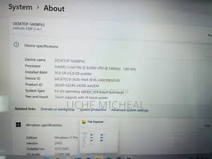 Laptop Dell Latitude 3390 16GB Intel Core i5 SSD 256GB