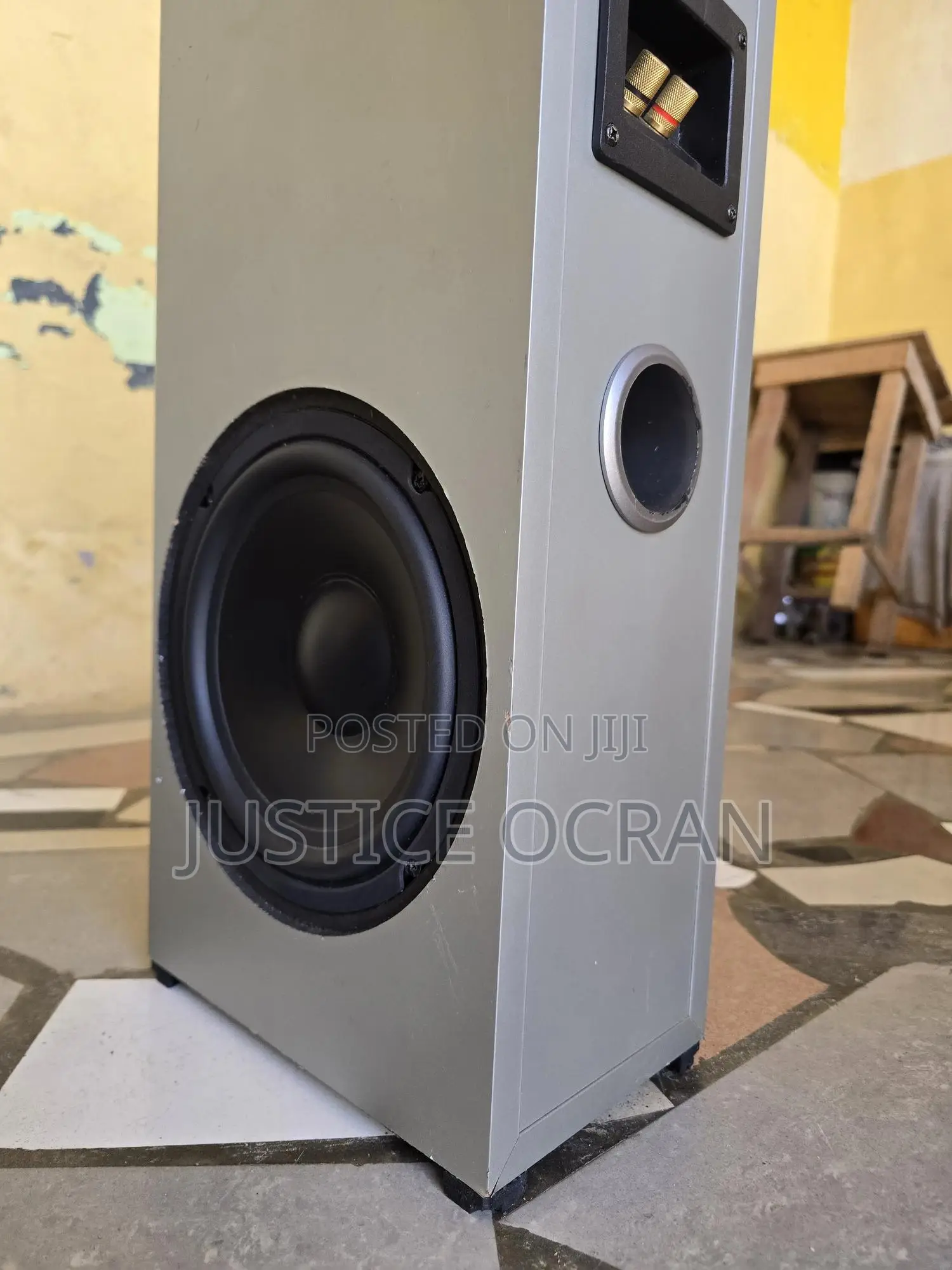 Infinity 12 Inches Subwoofer + Eltax Standing Speakers