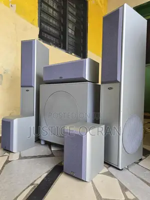 Infinity 12 Inches Subwoofer + Eltax Standing Speakers