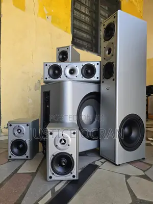 Infinity 12 Inches Subwoofer + Eltax Standing Speakers