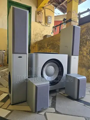 Infinity 12 Inches Subwoofer + Eltax Standing Speakers