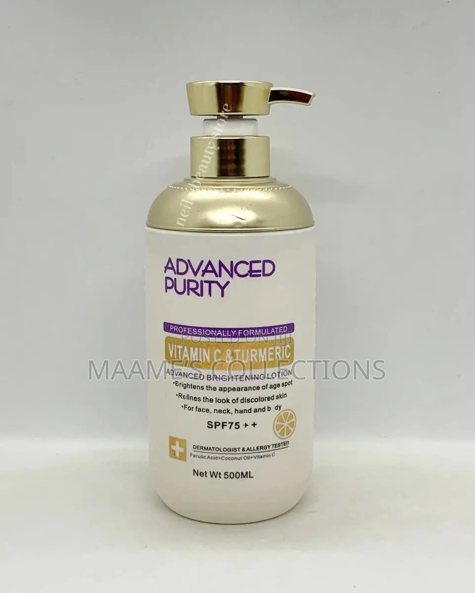 Advanced Purity Brightening Lotions Available