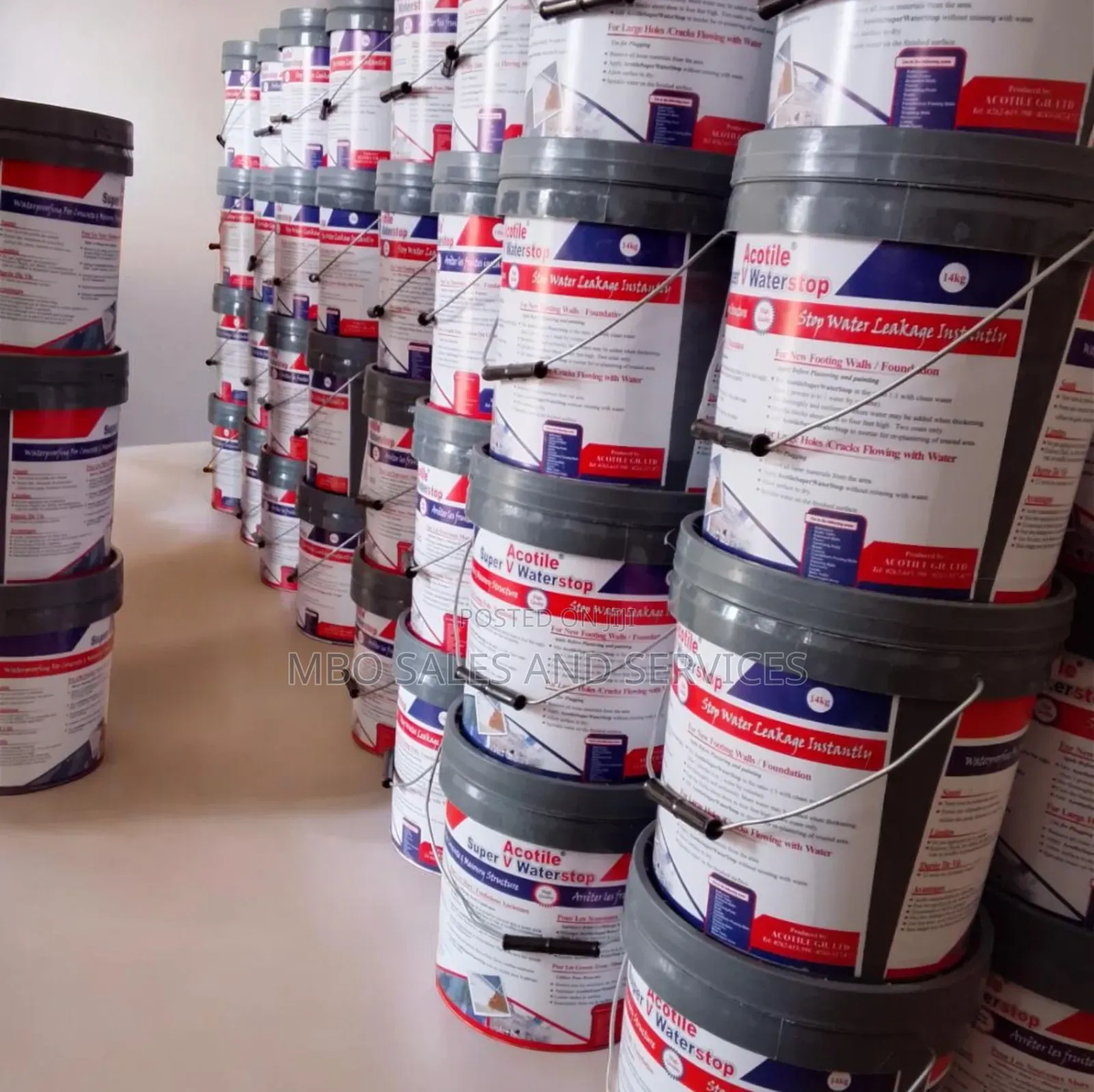 Waterproof Cement 14kg - Acotile Super Waterstop For Manholes