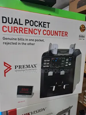 Premax Dual Packet Currency Counter