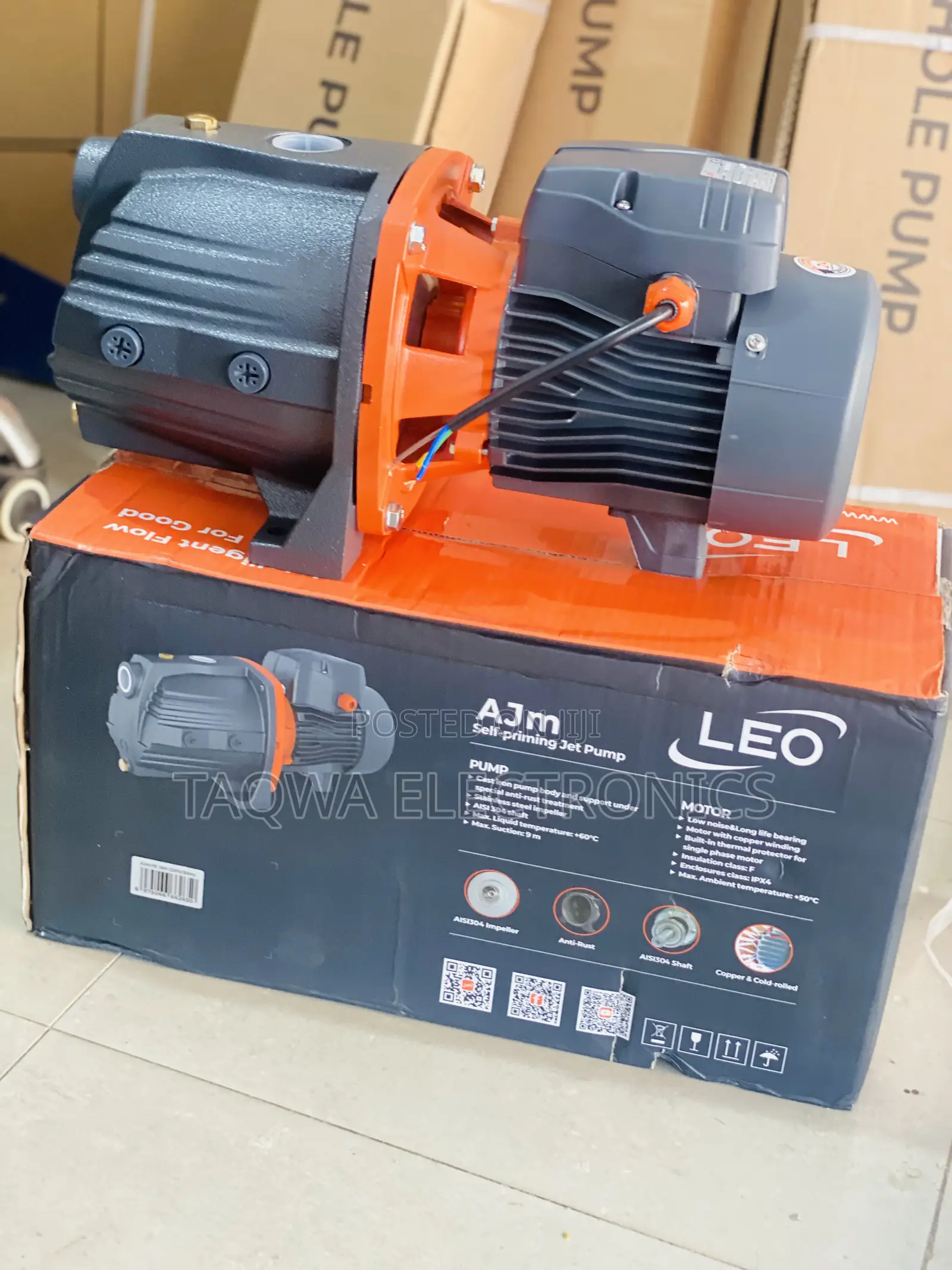 Constant Pressure Leo 1 Horsepower Cast Water Pump