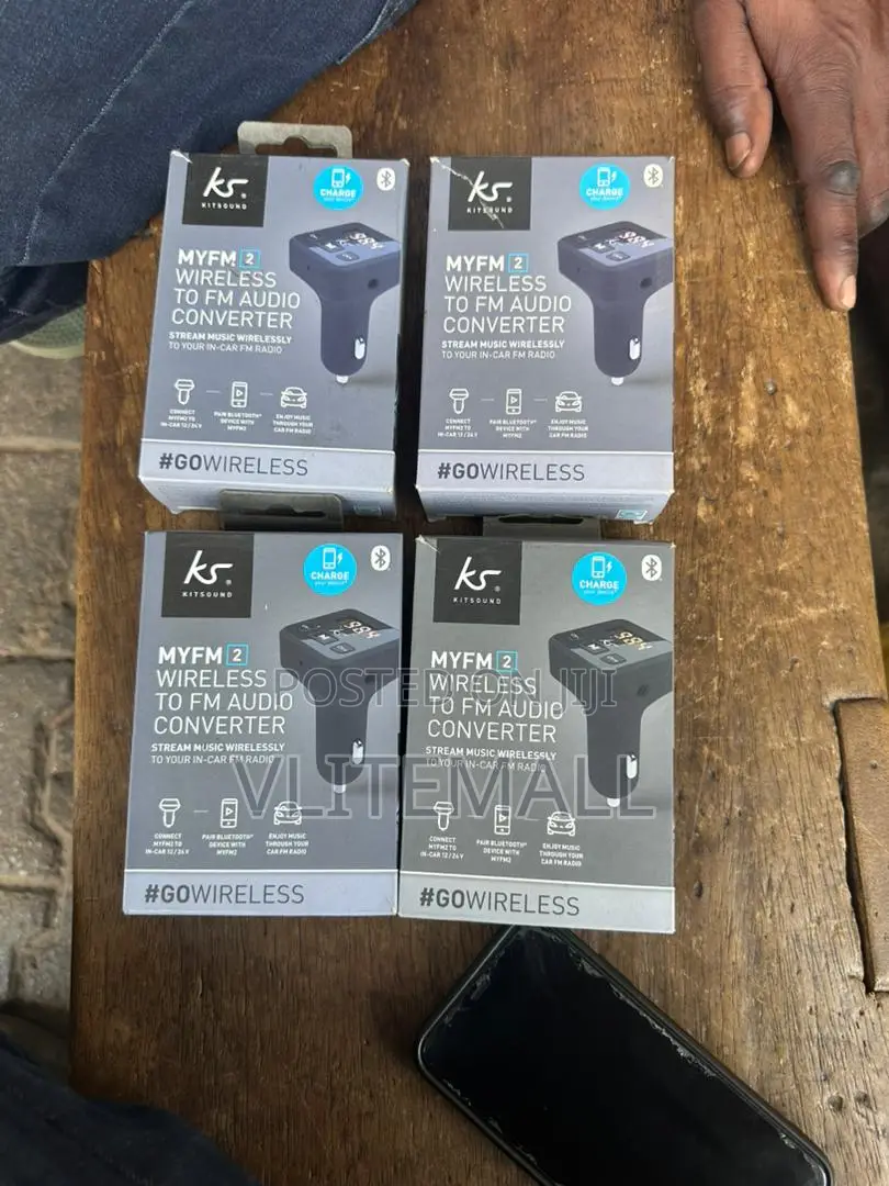 Kitsound Myfm2 Bluetooth in-Car Wireless Fm Transmitter