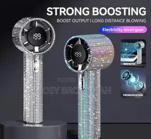 Diamond-Style Handheld Fan