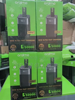 Oraimo Powerjet 501 50000mah 85w Fast Charging Power Bank