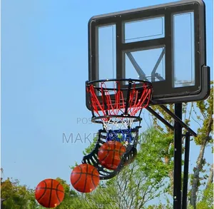 Hanging Basketball Rebounder Attachment, Supports 360° Rotating